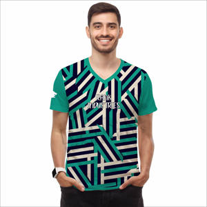 T-shirts pour hommes en grande quantité, taille adulte, meilleure qualité, 100% coton, imprimés sur mesure, coupe ample, en vente - Product Image 1