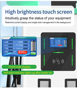 Station de recharge pour voitures électriques ODM OEM CCS2 Ultra 240-360kW, quatre ports, chargeur rapide DC pour Model 3 - Product Image 2