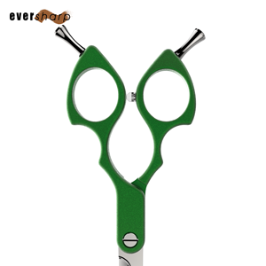 Ciseaux professionnels en acier inoxydable rechargeables de 6.25 pouces pour animaux de compagnie Outils de toilettage pour chiens et chats Caractéristiques haut de gamme pour la charge de nettoyage - Product Image 2