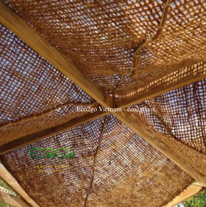 Eco2go Vietnam - Toldo de Fibra de Coco Tejido a Mano, Ecológico y Moderno, de Aleación de Aluminio, para Cafeterías y Resorts al Aire Libre - Product Image 2
