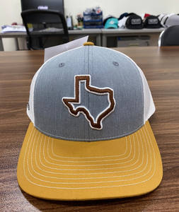 Texas unisexe 6 panneaux mi-profil camionneur chapeaux Gorras Logo personnalisé maille dos casquettes de sport en plein air OEM Vietnam chapeaux casquettes chapeaux - Product Image 1