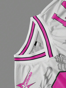 Maillot en maille sublimée OEM, style streetwear oversize, chemise de football, fabricant en gros - Product Image 3