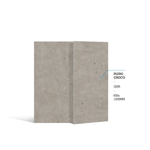 Carrelage en porcelaine Pluro Choco 600x1200mm, imitation pierre mate, pour murs et sols intérieurs, résistant aux acides, antibactérien, antidérapant - Product Image 2