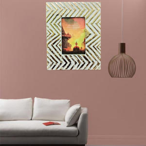 Ornate Resin Photo <b>Frame</b> Oval Shape Tabletop Vertical Display Gray Decorative Picture <b>Frame</b> - Product Image 4