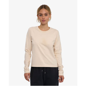 Camiseta de manga larga con cuello redondo para mujer, capa base deportiva, camiseta de manga larga con cuello redondo y diseño llamativo - Product Image 1