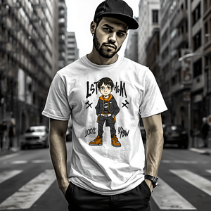 เสื้อยืดลายการ์ตูนผ้าฝ้าย 100% เนื้อนุ่ม พิมพ์ลายกราฟิก สไตล์ลำลอง สำหรับผู้ชาย ผู้หญิง และเด็ก พร้อมบริการ OEM ODM ปรับแต่งได้ - Product Image 3