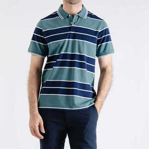 ราคาขายส่ง เสื้อโปโลชายไซส์ใหญ่ ผ้าฝ้าย 100% เสื้อโปโลชายลำลอง ทรงปกติ - Product Image 4