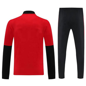 Wearpex OEM Customized Low MOQ Warm Football Training <b>Track</b> <b>Suits</b> Unisex Sport Workout Wholesale 100% Cotton Breathable Fleece - Product Image 4