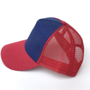 Multicolor 100% Cotton Custom Design Trucker <b>Caps</b> Wholesale Hip Hop Fashion Mesh Outdoor Sports Hat Breathable Waterproof Fabric - Product Image 4