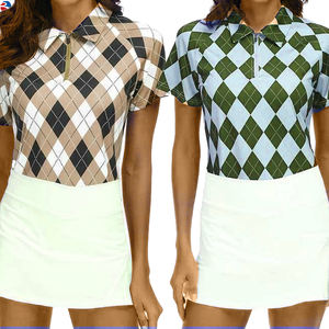 Polo respirant personnalisé avec logo pour femme – Nouvelle collection été – Style uni – Manches courtes – Vêtement de sport à motifs pour l'extérieur - Product Image 6