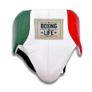 No Boxing No Life MMA Boxing Set Customizable Red White Green 100% Genuine Cowhide Leather EcoFriendly Durable Gloves <b>Head</b> Guard - Product Image 4
