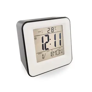 Comprar Digital Alarm Clock Battery Powered LCD High Definition Screen  Wall/Desk Clock With Indoor