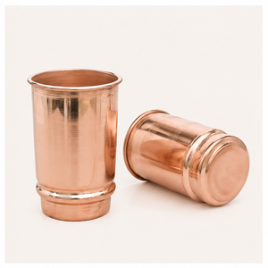 Factory Supply Pure <b>Copper</b> Glass Set of 2 Drinking & Water Storage Handmade Pure <b>Copper</b> Detox Drinkware for Home & Gifting - Product Image 2