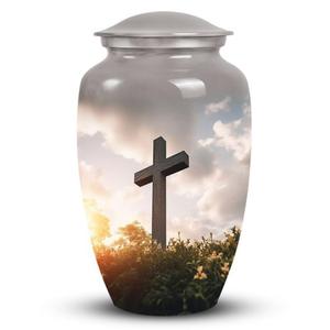 Custom Sunset Sailboat Cremation Urn for Adult Memorial <b>Ashes</b> Container Loved Ones Burial <b>Ashes</b> <b>Keepsake</b> Large Urns & Jar Custom - Product Image 3