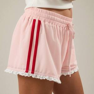 Nouveau pantalon de jogging pour femme, design tendance, taille mi-haute, avec volants, respirant, écologique, 100% coton, taille élastique, personnalisable avec logo - Product Image 2