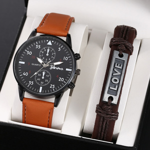 Reloj de Hombre de Cuero, Reloj Formal Analógico de Cuarzo para Negocios NW1341 - Product Image 3