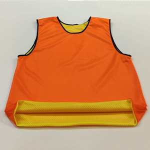Hot Sale Men's Soccer <b>Training</b> Vests <b>Bibs</b> Custom Breathable Quick Drying Polyester/Mesh Digital Print Automated Cutting - Product Image 1