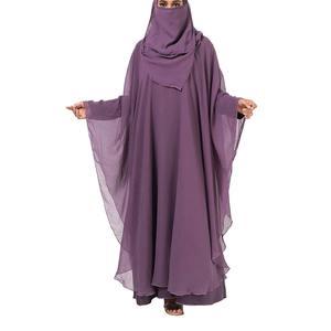 Robe Abaya Turque Modeste Faite Main en Polyester, Longueur Ras du Sol, Respirante et Infroissable, Vente en Gros Direct Fabricant - Product Image 2