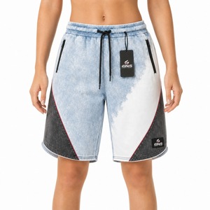 Shorts de Mujer con Lavado Ácido, Diseño Premium Vintage, Cintura Alta, Ligeros, Casuales, para el Verano, Uso Diario, con OEM - Product Image 4