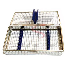 Plateau de Stérilisation Manuel Professionnel pour Cassettes Dentaires – Boîtier de Stérilisation à Ajustement Sécurisé pour Instruments en Acier Inoxydable - Product Image 3