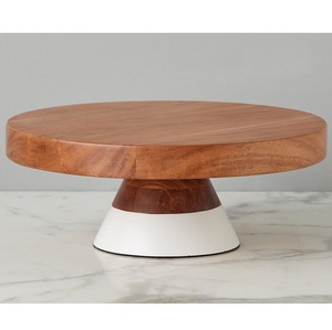 Support à gâteau en pierre de travertin avec dôme en verre transparent, présentoir à desserts moderne pour boulangerie, comptoir de cuisine, table, pierre naturelle, luxe - Product Image 4