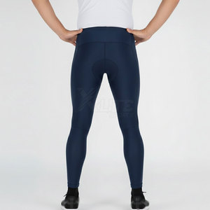 Pantalon de cyclisme réfléchissant pour hommes avec ceinture élastique et matière douce au toucher pour une utilisation sportive en extérieur - Product Image 2