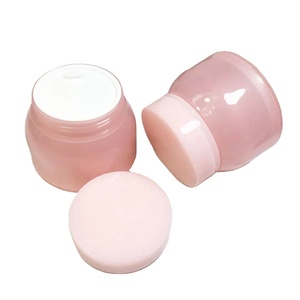 High Quality Plastic Bottles for Cosmetic Packaging 100ml High Quality Plastic PS/Acrylic Plastic Jar for Cosmetic Packaging - Product Image 1