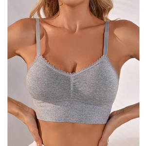 Top Deportivo Extraíble con Relleno, Sin Costuras, Soporte Medio, Spandex/Nylon, Tirantes Ajustables, Espalda en U, Top Deportivo para Mujer, Sujetador Deportivo para Gimnasio y Fitness - Product Image 5