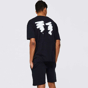 <b>Men</b> <b>Summer</b> Sports Set Short Sleeve T-shirt And Shorts 2 Piece Activewear For Gym Running Workout Training Fitness - Product Image 3