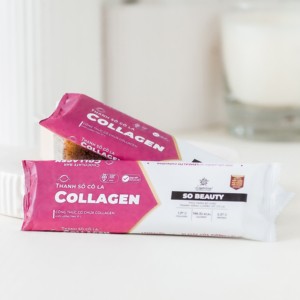 Collagen Dark <b>Chocolate</b> Bar Filled With Caramel And Nuts For Healthy Snacks In Custom Packaging Box - Product Image 5