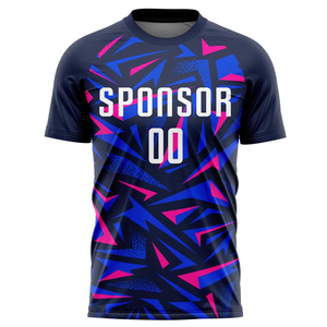 เสื้อฟุตบอลผู้ชายรุ่นที่ดีที่สุด ปรับแต่งขนาดและพิมพ์โลโก้ได้ คอทรงโอ เสื้อกีฬาฟุตบอล เสื้อยืดสำหรับผู้ใหญ่ทุกเพศ - Product Image 3