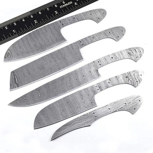 ชุดมีดเชฟทำมือแบบกำหนดเองของ Burraq พร้อมใบมีดเหล็กดามัสกัส (4-5.9 นิ้ว) และปลอกหนัง - ของขวัญสำหรับเชฟ - Product Image 6
