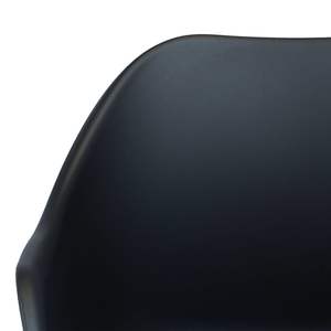 Sedie da giardino in plastica antracite con braccioli Set 2 pezzi - Product Image 5