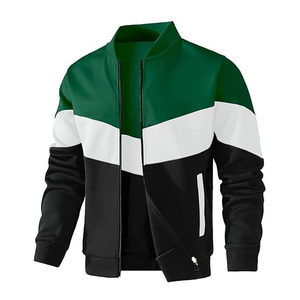 Blouson bomber pour homme personnalisé, résistant aux intempéries, respirant, surface 100% coton avec doublure rembourrée en poly-coton haute densité - Product Image 5