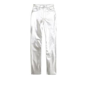 BD Women's High Waist Elastic Seamless Flat Front Faux Leather <b>Leggings</b> Pants Compression Stretchy Lace Painted Beading - Product Image 4