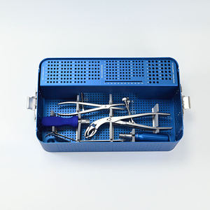 Kit d'instruments chirurgicaux orthopédiques en acier inoxydable pour plaques de fixation de grands fragments, pour fractures, par Surgiright Instrument - Product Image 2