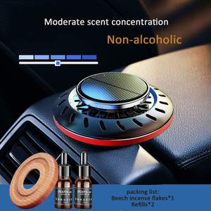 Solar giratorio coche aromaterapia coche suministros <span class=keywords><strong>de</strong></span> larga duración <span class=keywords><strong>Eau</strong></span> <span class=keywords><strong>de</strong></span> <span class=keywords><strong>Toilette</strong></span> decoración <span class=keywords><strong>de</strong></span> gama alta joyería - Product Image 4