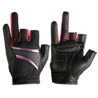 Gants de pêche à la mouche sans doigts pour hommes et femmes, légers, extensibles, en néoprène, protection solaire UPF50+, compatibles avec les écrans tactiles, été
