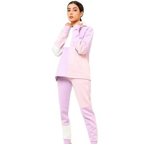 Ensemble de survêtement classique confortable en mélange de coton, sweat-shirt et pantalon, parfait pour la superposition quotidienne, le streetwear, les voyages décontractés - Product Image 1