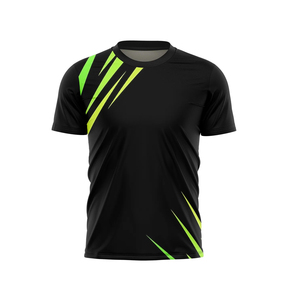 เสื้อฟุตบอลทีมชายแบบสั่งทำพร้อมโลโก้ OEM - ระบายอากาศได้ดี เป็นมิตรกับสิ่งแวดล้อม แห้งเร็ว ผลิตจากโพลีเอสเตอร์ 100% แขนสั้น คอกลม ทรงปกติ - Product Image 4