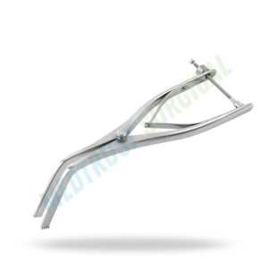 Écarteur de lamelles avec broche de verrouillage, taille standard, instrument chirurgical neurochirurgical de la colonne vertébrale - Product Image 4