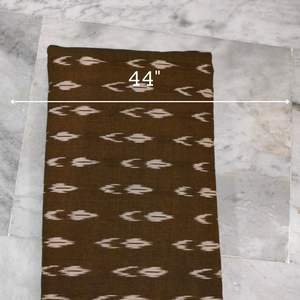 Tela de Algodón Ikat Tejida a Mano Artesanal Premium, Textil Tradicional Sostenible para Tapicería, Decoración, Ropa y Manualidades - Product Image 4