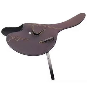 Selle de course pour chevaux anglaise durable, design léger, haute performance, pour jockeys et chevaux de course - Product Image 5