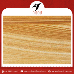 Pierre de grès en teck naturel, coupée sur mesure, directement de l'usine, pour la décoration intérieure et le revêtement mural - Product Image 6