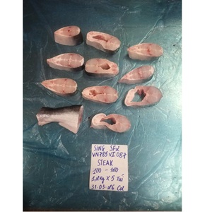 Steak de Pangasius 2-5cm Faible en glucides Qualité supérieure IQF Durée de conservation 24 mois VHFood Poissons surgelés en vrac Morceau entier - Product Image 1
