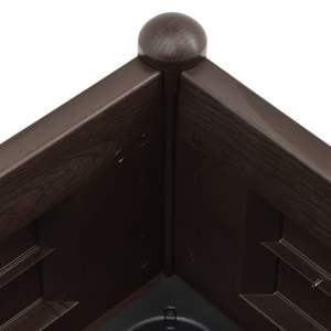 Fioriere e Vasi Rialzati Medi in Polipropilene Mocha Resistenti ai Raggi UV - Product Image 5