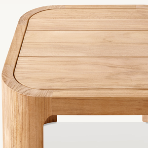 <b>Outdoor</b> Solid Teak Wood Square Coffee <b>Table</b> Eco-Friendly Durable Modern Design Living Room Furniture Indoor/<b>Outdoor</b> Use - Product Image 2