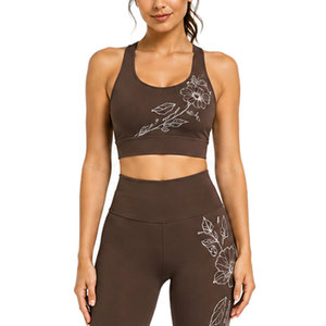 Conjunto deportivo sin costuras Hot Pick para mujer, ropa deportiva elegante con textura acanalada para entrenamiento, fitness, ejercicio, yoga y deportes. - Product Image 5