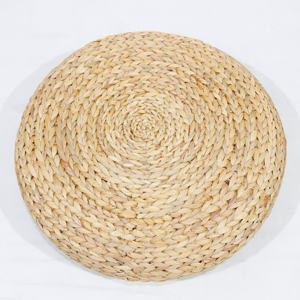 Cojín de Jacinto de Agua, Hecho en Vietnam, Materiales Naturales, Producto Artesanal, Modelo Comehome SD10697A-1NA - Product Image 3