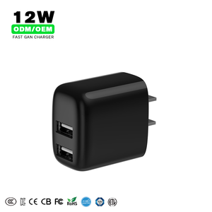 12W <span class=keywords><strong>Mini</strong></span> GaN PD Cargador 2 Puerto Usb Enchufe plegable <span class=keywords><strong>Doble</strong></span> tipo C Cargador de teléfono PD <span class=keywords><strong>Adaptador</strong></span> de carga para teléfono Apple Air Pods - Product Image 6